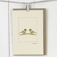 Penny Lindop - Large Card (Great Tit)