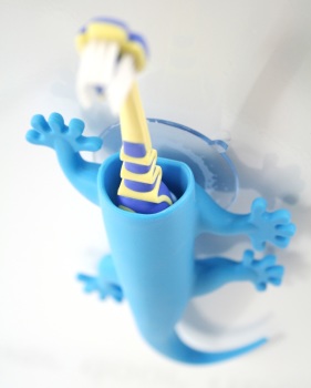 J-me Larry Toothbrush Holder - Blue