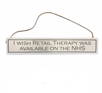 Wit with Wisdom - I wish retail therapy was available on the NHS