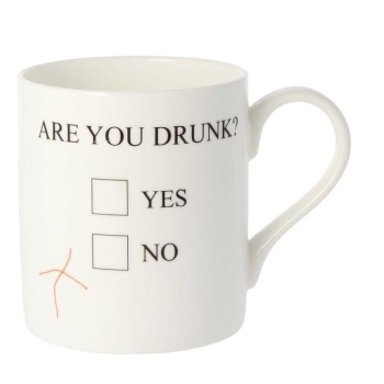 McLaggan Smith - Are you drunk? mug