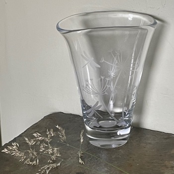 Four Hands Glass Molten Vase - Organic 2