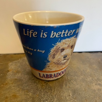 ECP Conical mug - Life is better with a dog