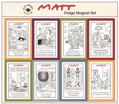 ECP Matt Magnets - Set of 8