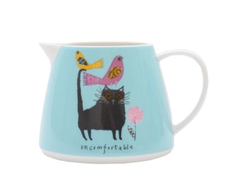 SALE!  WAS£12.99 NOW £10  ECP Jane Ormes Jug - Thinking cat