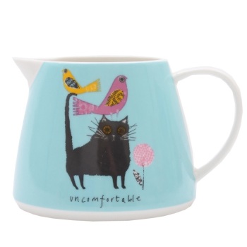 SALE!  WAS£12.99 NOW £10  ECP Jane Ormes Jug - Thinking cat