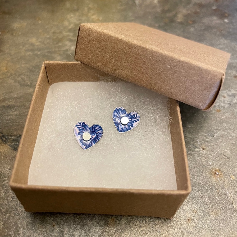 The Tinsmiths heart studs