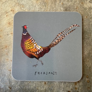 Katie Cardew Coaster - Pheasant