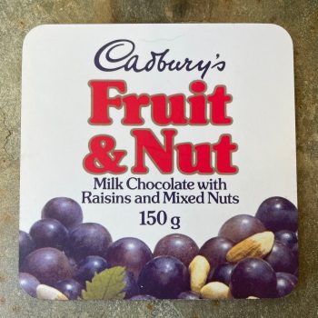 Half Moon Bay Coaster - Cadbury's Fruit and Nut