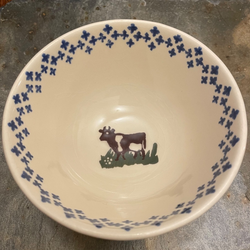 ECP Brixton Pottery Bowl - Cow