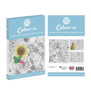 Eggnogg Colour-in Tablecloths - Glorious Gardens