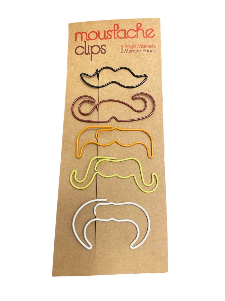 NPW Page Markers - Moustache Clips