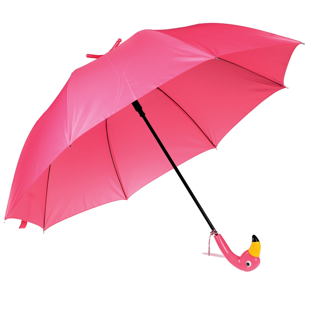 Rex Umbrella - Flamingo (with stand)
