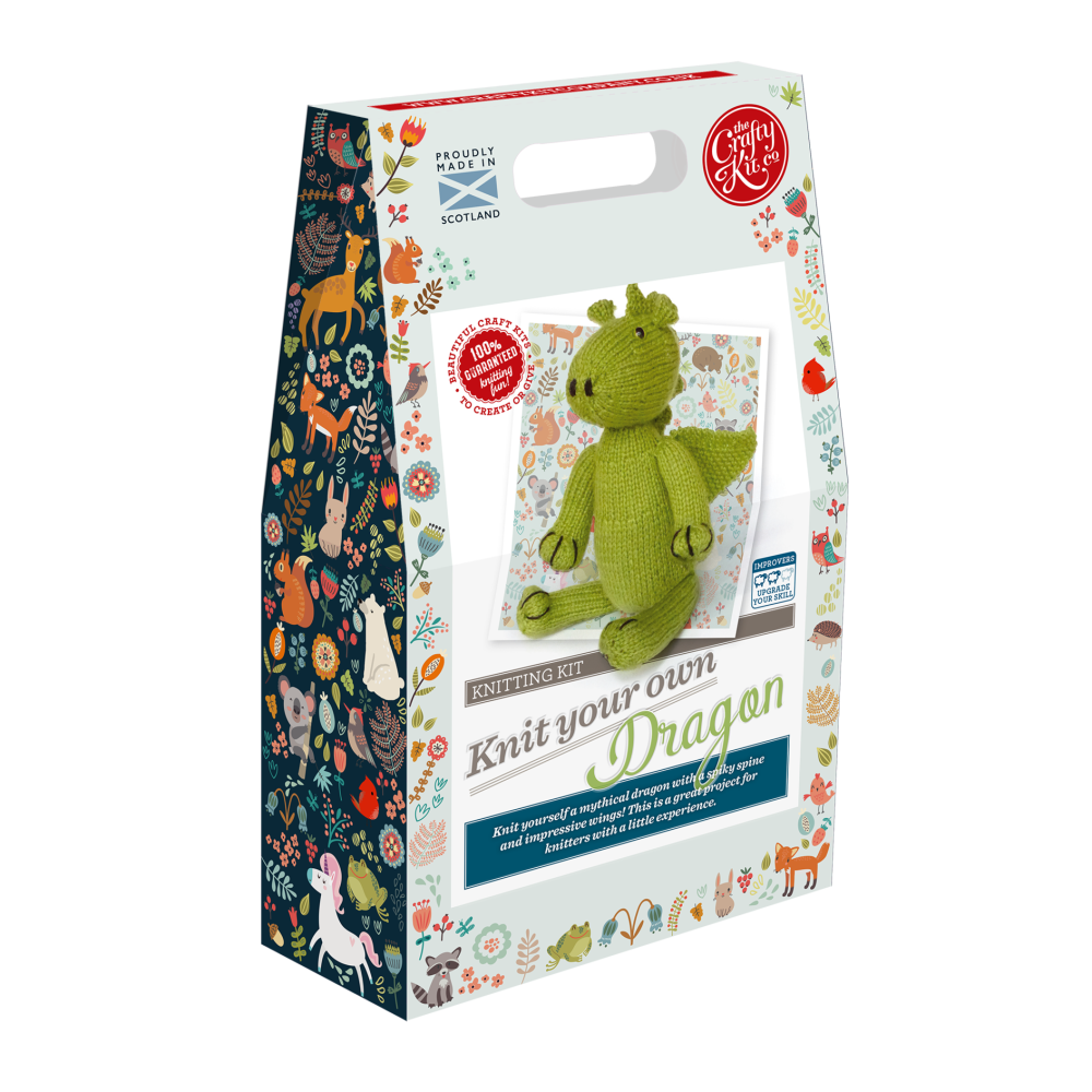 Craft Kit Company - Knit your Own Dragon