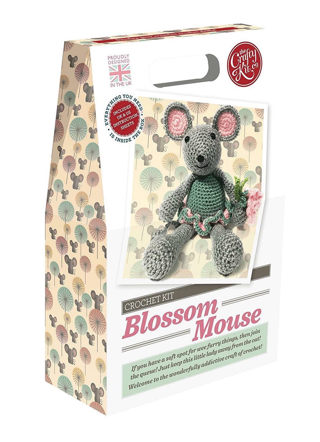 Craft Kit Company - Crochet Blossom Mouse
