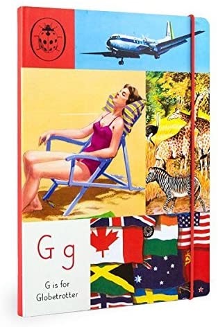 Portico Ladybird Notebook - G is for Globetrotter