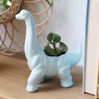 Lisa Angel Ceramic Dinosaur Planter