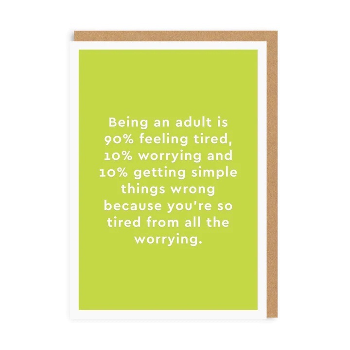 Ohh Deer - Being an Adult...