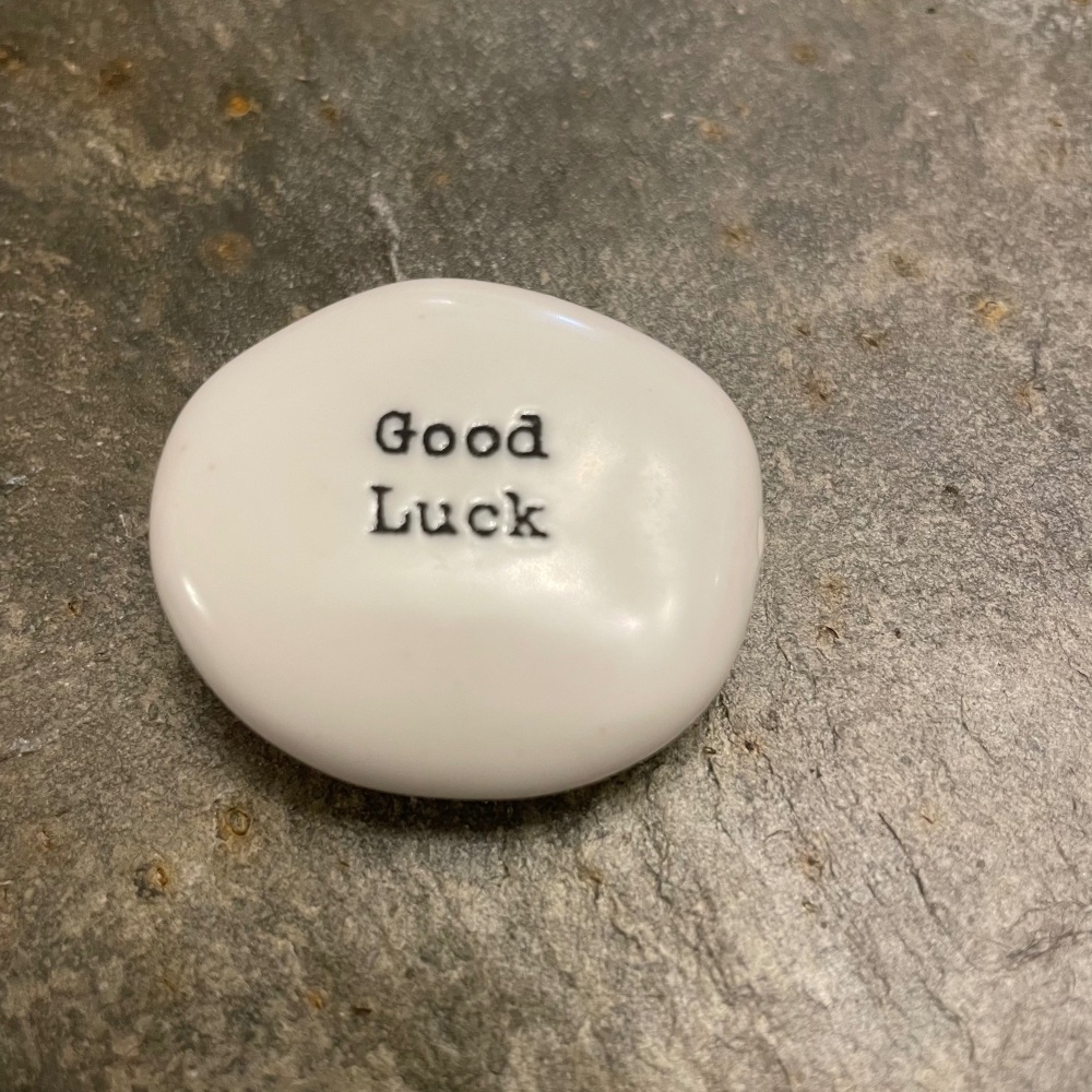 East of India Pebble - Good Luck