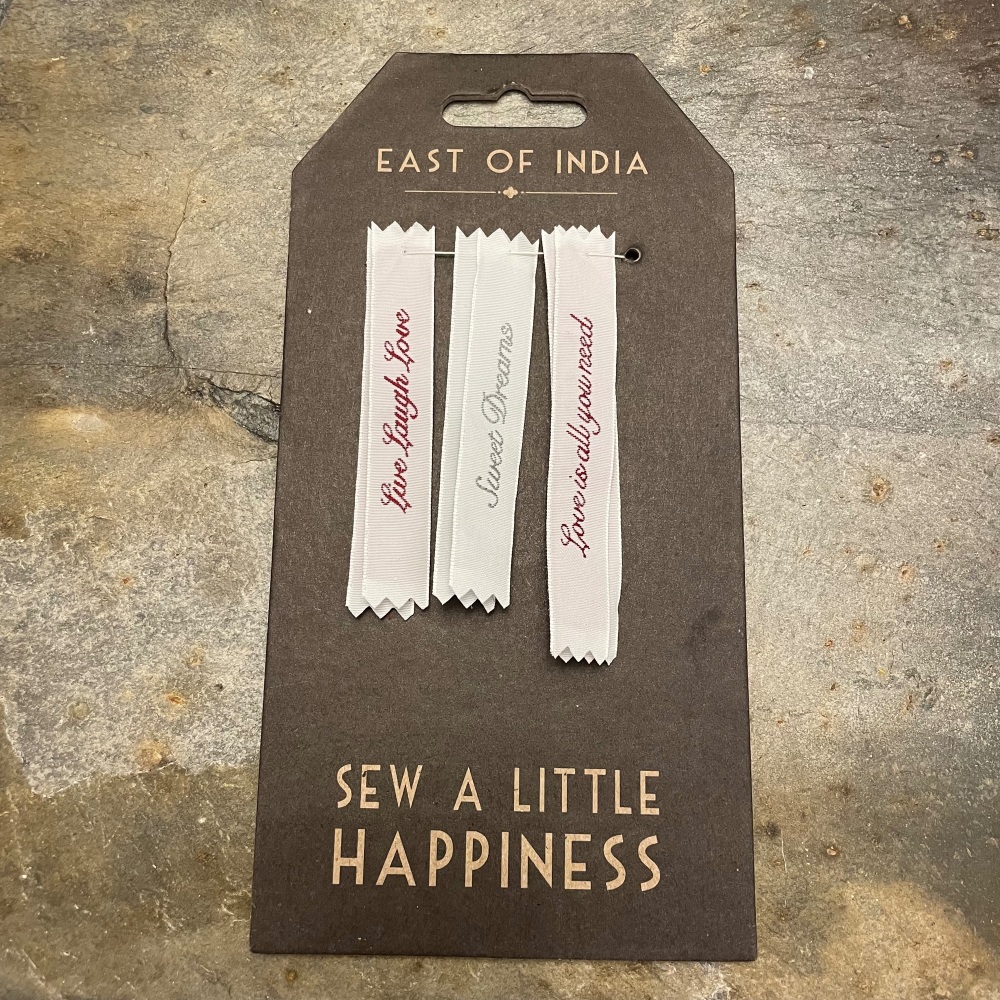 East of India Ribbons - All about love