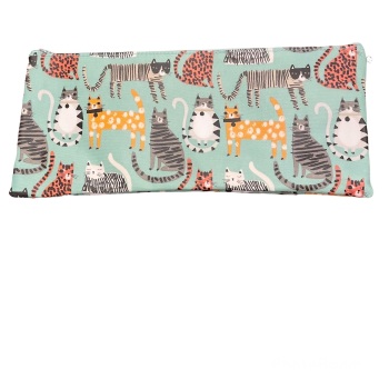 SALE! Was £12, now £6 Gisela Graham Large Pouch - Cats
