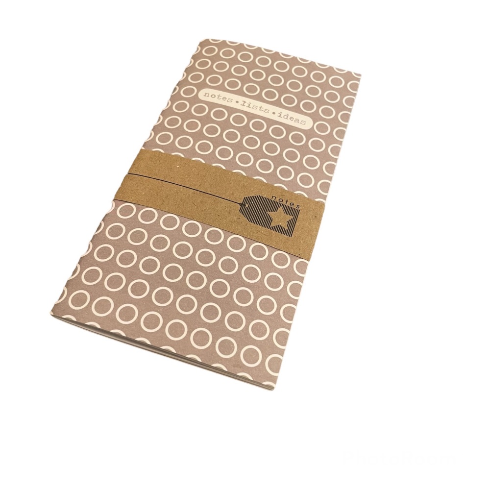 Cinnamon Aitch Handy Little Notebook - Circles (Notes), Lists, Ideas)