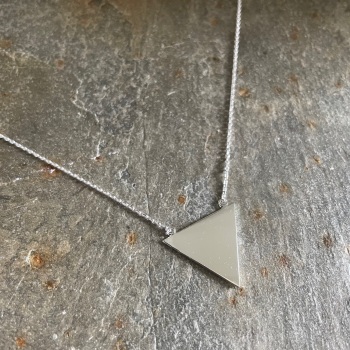 Lisa Angel Necklace - Large Triangle