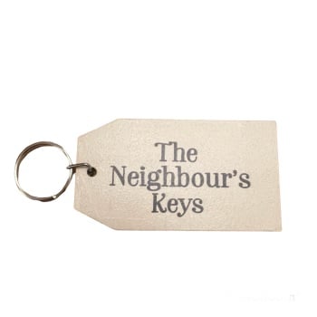 Angelic Hen Keyring - The Neighbour's Key