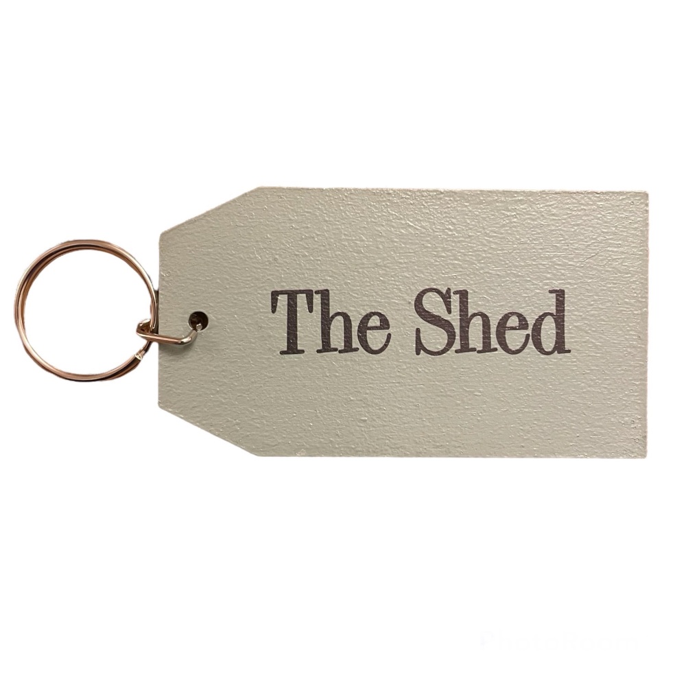 Angelic Hen Keyring - The Shed