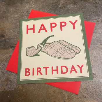 Rex - Happy Birthday Pipe and Slippers