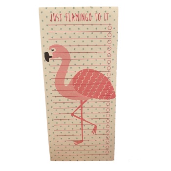 Sass & Belle Magnetic Notepad - Just Flamingo to it