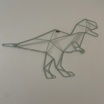 Lisa Angel - Wall Mounted Origami T Rex hooks