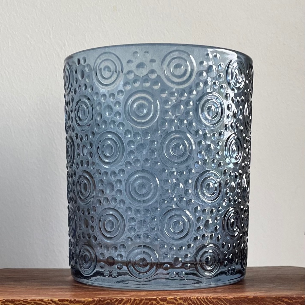 Satchville Gift Company Glass Jar - Green Circles