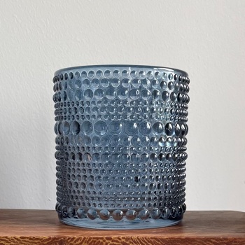 Satchville Gift Company Glass Jar - Blue Bubbles