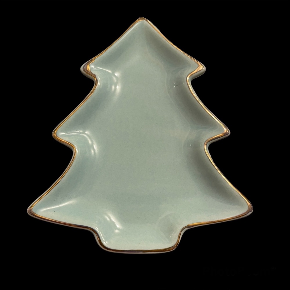 Lisa Angel Christmas Tree Dish