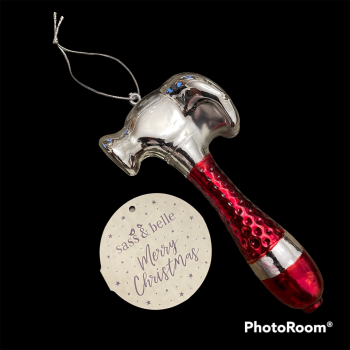 SALE! WAS £8.99, NOW HALF PRICE £4.50! Sass & Belle Christmas Hammer...