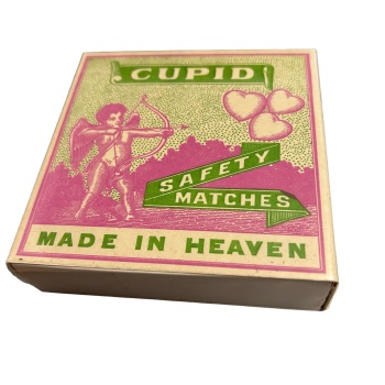 LOCAL SALES ONLY Archivist Safety Matches -Cupid