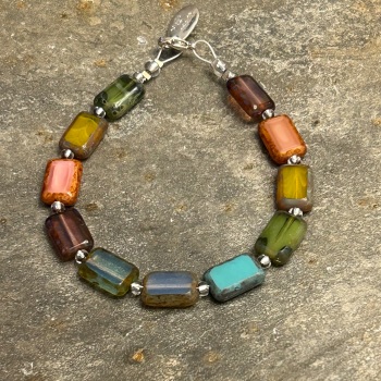 Carrie Elspeth - Picasso rainbow bracelet