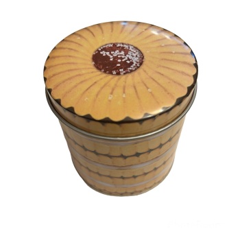 Half Moon Bay Small Biscuit Tin - Jammy Rings