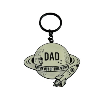 Sass and Belle Keyring - Dad you're out of this world