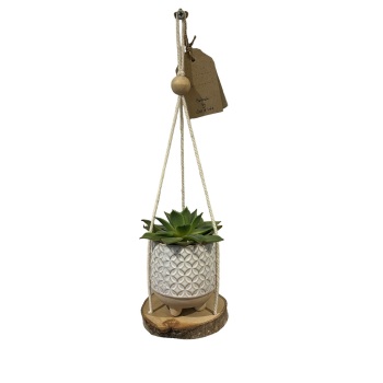 East of India - Small Hanging Shelf (plant etc not included!)