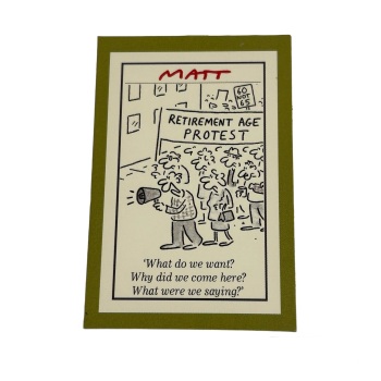 ECP Matt Fridge Magnet (single) - Retirement