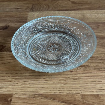 East of India - Clear Glass Dish
