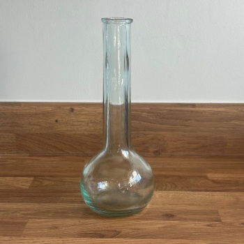 Recycled Glass vase - Bulbous Bottom!