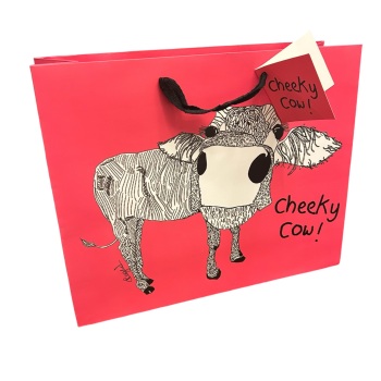 Casey Rogers Gift Bag - Cheeky Cow!
