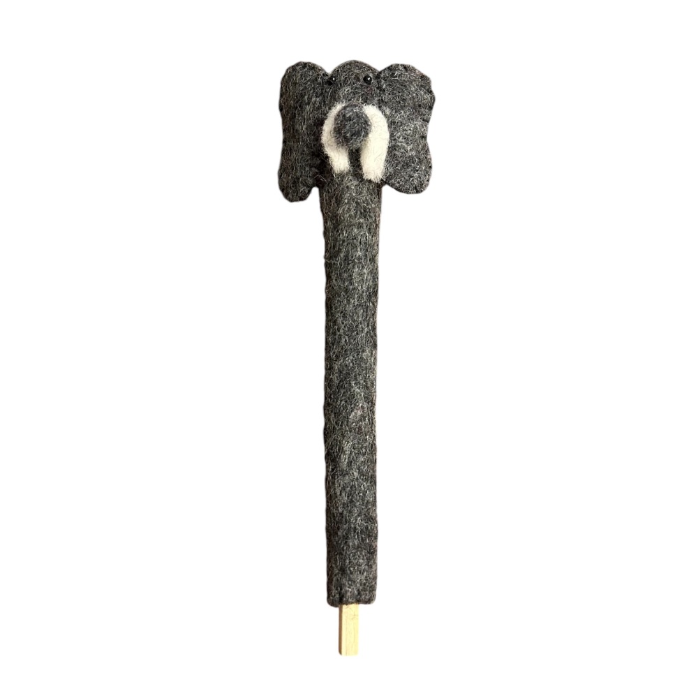 Funky Yak Pencil Puppet - Elephant