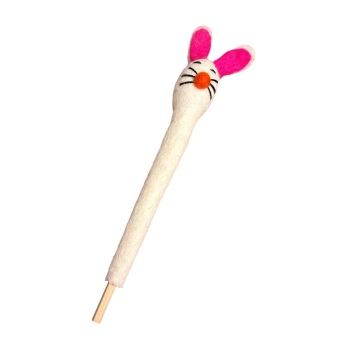 Funky Yak Pencil Puppet - Rabbit