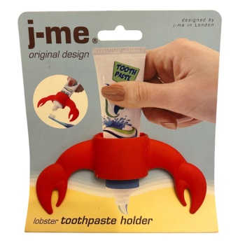 J-Me Toothpaste Holder Lobster (Red)