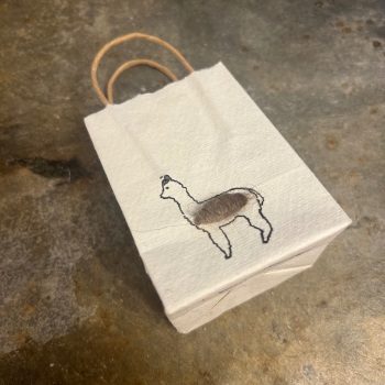 Penny Lindop Mini Gift Bag - Llama