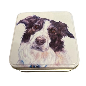 Elite Dog Tin - Border Collie