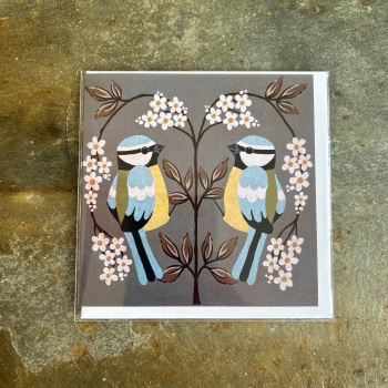 Cardtastic - Blue Tits